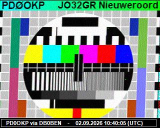 SSTV image from DB0PTB_2M