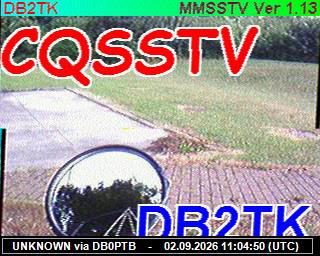 SSTV image from DB0PTB_2M