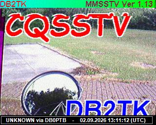 SSTV image from DB0PTB_2M