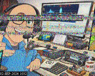 SSTV image from EA4HOS_20M