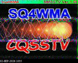 SSTV image from EA4HOS_20M