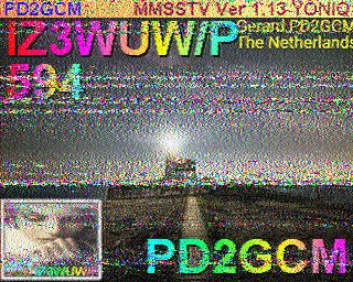 SSTV image from IU0FBK_20M