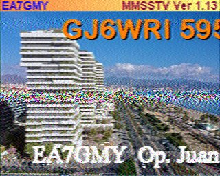 SSTV image from IU0FBK_20M