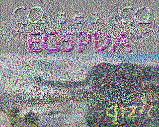 SSTV image from IU0FBK_20M