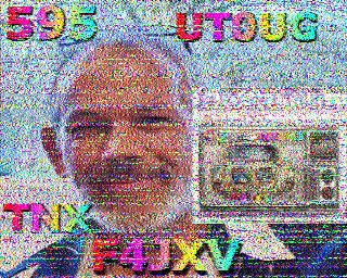 SSTV image from IU0FBK_20M