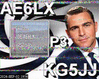 SSTV image from KO5MO_20M