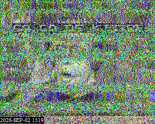 SSTV image from KO6KL_20M