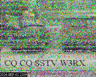 SSTV image from KO6KL_20M