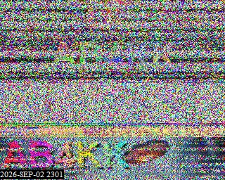 SSTV image from KO6KL_20M