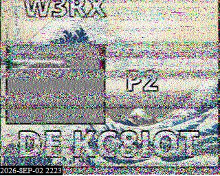 SSTV image from KP4TR_20M