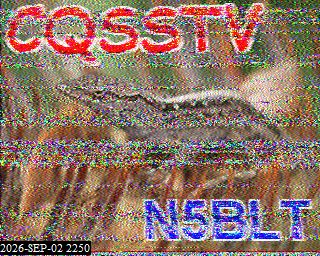 SSTV image from KP4TR_20M