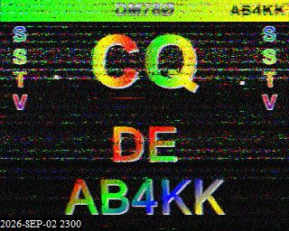 SSTV image from KP4TR_20M
