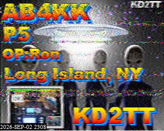 SSTV image from KP4TR_20M