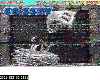 SSTV image from KP4TR_20M
