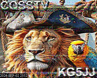 SSTV image from KP4TR_20M