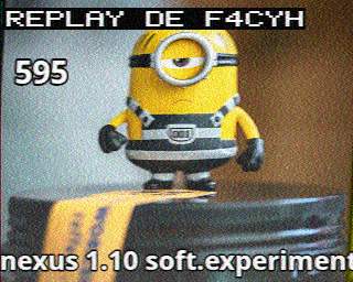 SSTV image from PA3ADE_2M