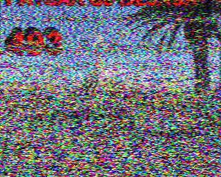 SSTV image from PA3ADE_2M