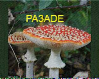 SSTV image from PA3ADE_2M