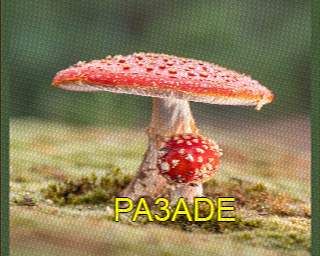 SSTV image from PA3ADE_2M
