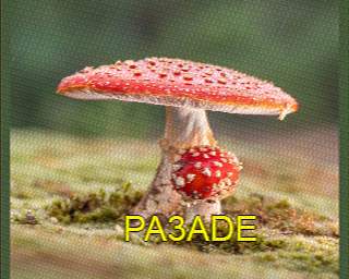 SSTV image from PA3ADE_2M