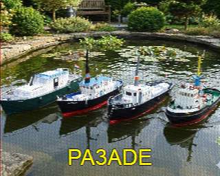 SSTV image from PA3ADE_2M