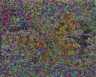 SSTV image from PA3ADE_2M