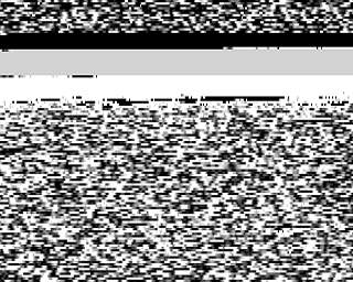 SSTV image from PA3ADE_2M