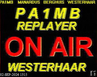 SSTV image from PA3BHW_2M