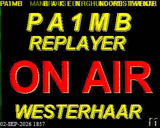 SSTV image from PA3BHW_2M