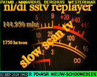 SSTV image from PA3BHW_2M