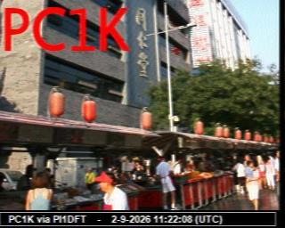 SSTV image from PC1K_2M