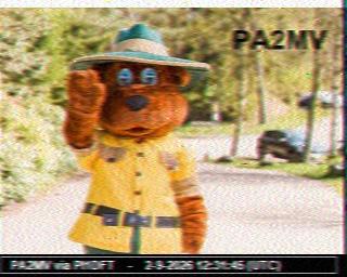SSTV image from PC1K_2M