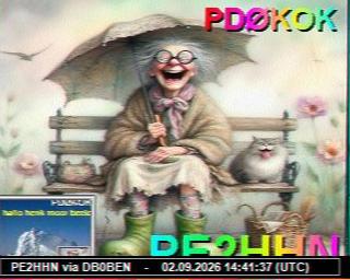 SSTV image from PC1K_2M