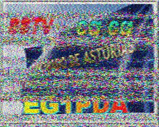 SSTV image from PD2PW_20M