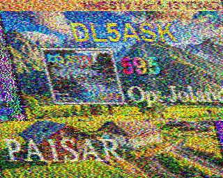 SSTV image from PD2PW_20M