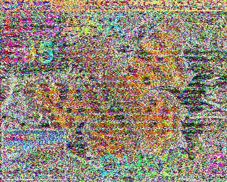 SSTV image from PD2PW_20M