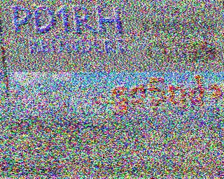 SSTV image from PD2PW_20M