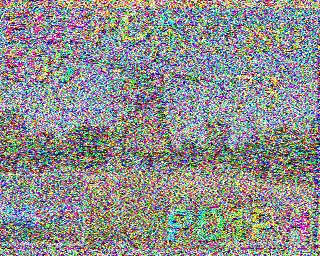 SSTV image from PD2PW_20M