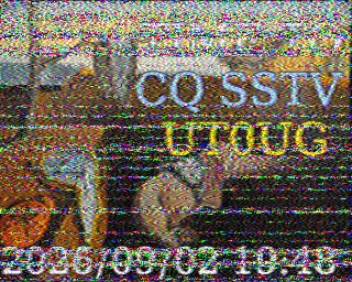 SSTV image from PD2PW_20M