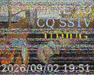 SSTV image from PD2PW_20M