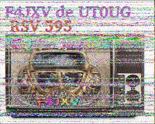 SSTV image from PD2PW_20M