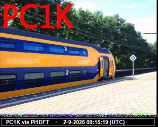 SSTV image from PI1DFT_2M