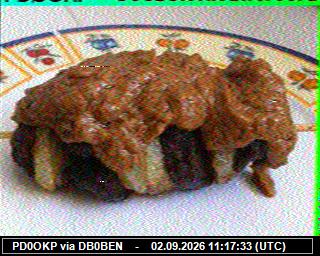 SSTV image from PI1DFT_2M