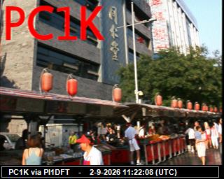 SSTV image from PI1DFT_2M