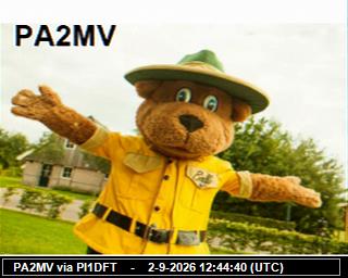 SSTV image from PI1DFT_2M