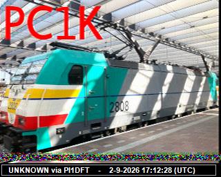 SSTV image from PI1DFT_2M