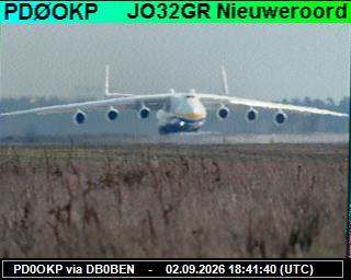 SSTV image from PI1DFT_2M