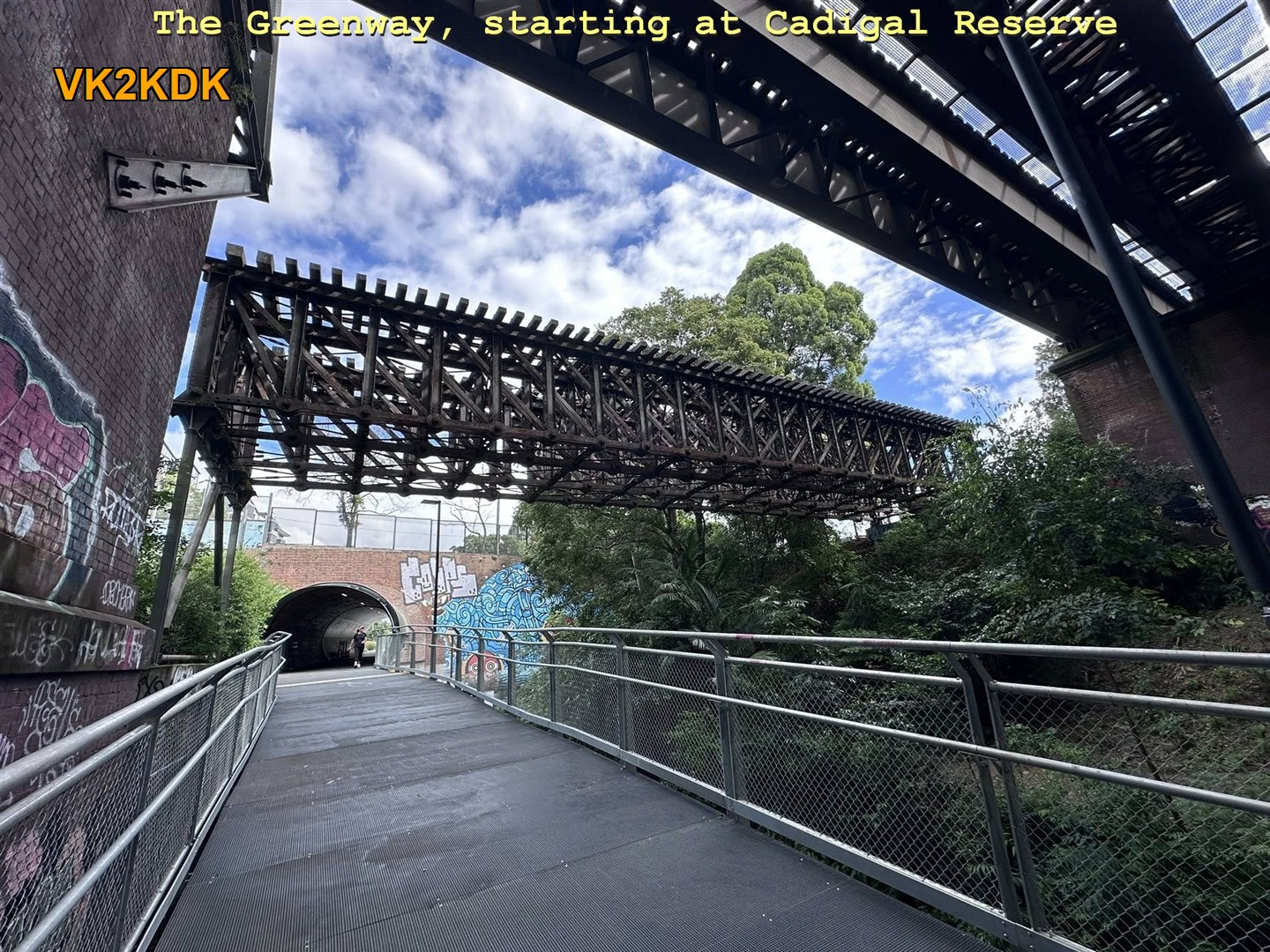 SSTV image from VK2KNC_2M