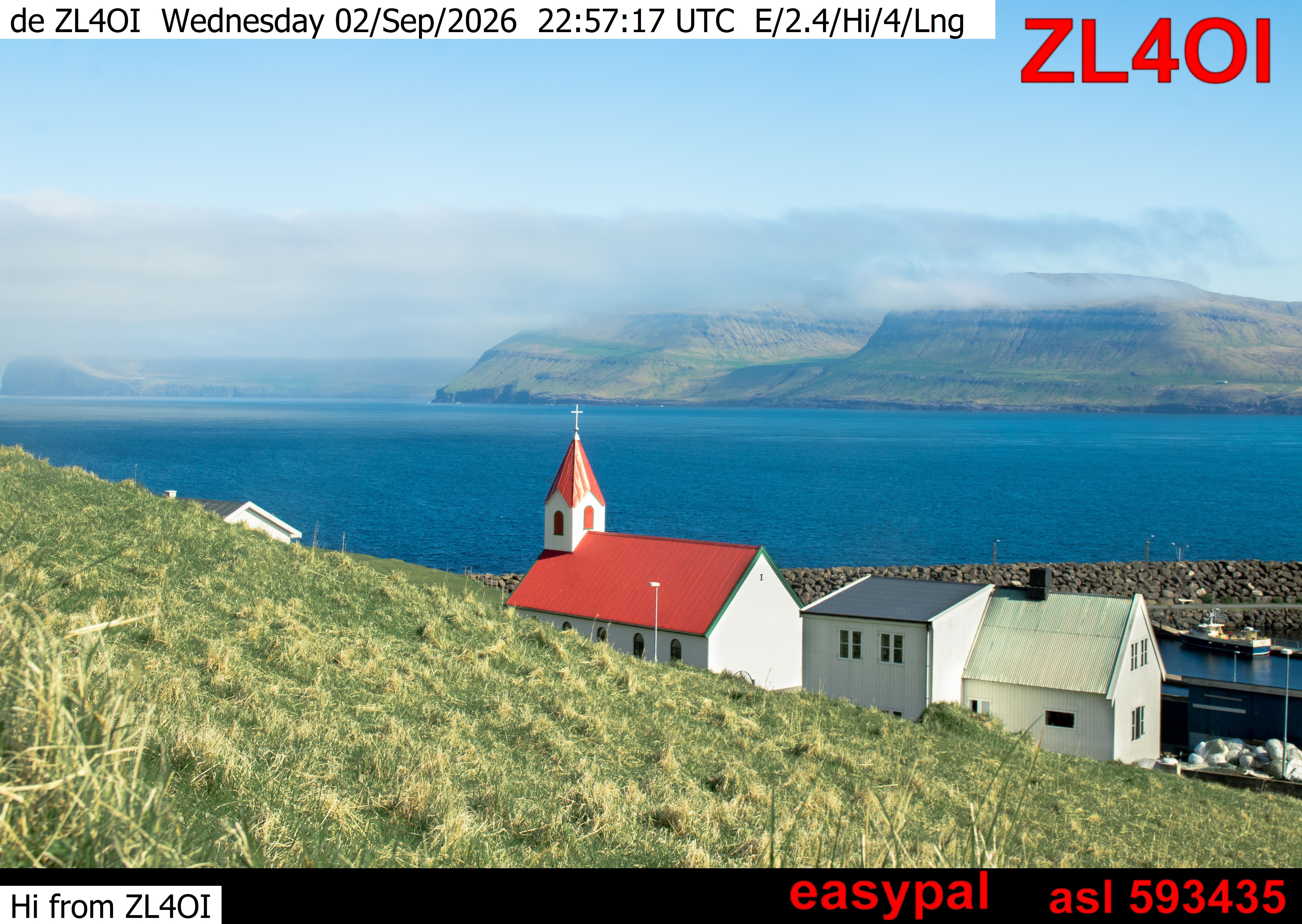 SSTV image from VK3DNH_2M
