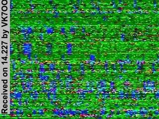 SSTV image from VK7OO_20M